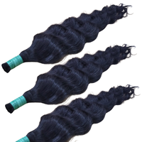 Kedatangan Baru KBL Raw Hair Bundle 100% Virgin Cuticle Aligned Rambut Alami Indonesia Gelombang Longgar Gelombang Dalam Gelombang Super Remy Bebas Kusut