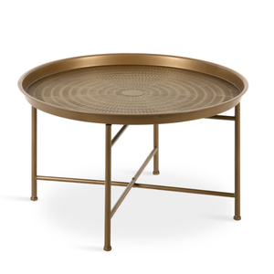 Vintage chapado en oro Simple Durable sólido inteligente mesa auxiliar de café mesa de centro moderno anidamiento muebles de sala de estar nuevo - Product Image 1