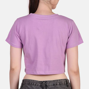Camisetas Cortas para Mujer, Diseño de Fabricante Profesional 2026, Venta al Por Mayor, Alta Calidad, Personalizables para Gimnasio - Product Image 3