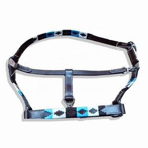 Top Premium Quality English Saddle Style Halter Diseños personalizados Polo Argentine Horse Leather con accesorios SS - Product Image 2