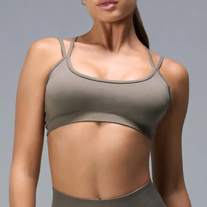 Custom 280 GSM Recycled Polyester Sports <b>Bra</b> High Support <b>Stretch</b> Fit for Sports Retailers Bulk Supply - Product Image 6