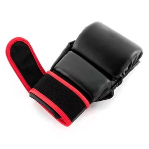 Gants de MMA en cuir de vachette, faible MOQ (10 paires), vente en gros, usine OEM - Product Image 4