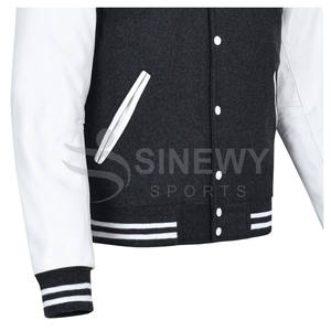 Chaquetas Versity de Diseño Personalizado, Chaqueta Moderna para Hombre, Color Sólido, Chaquetas Universitarias para Hombre en Venta - Product Image 4