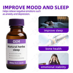 Solution orale d'aide au sommeil à la mélatonine de marque privée pour améliorer la qualité du sommeil - Product Image 4