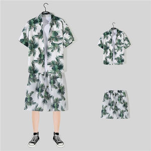 Streetwear <b>Set</b> Men T Shirts & Short <b>Sets</b> Custom Design Printed OEM Service Available T shirts & Short <b>Sets</b> - Product Image 3