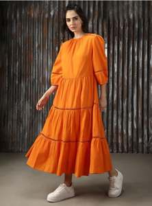 Robes longues à manches longues, col rond, style enveloppant, imprimé floral, élégantes, maxi, nouvelle collection 2026, mode féminine, imprimé floral - Product Image 4