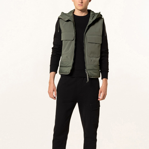 Mens High Quality Gilet Jackets Hooded Sleeveless Fashion Wear Gents Puffer <b>Vest</b> Men's <b>Down</b> Coat <b>Vests</b> Custom Logo Winter OEM - Product Image 2