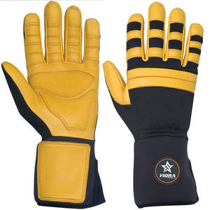 Guantes de Seguridad de Piel de Oveja Amarilla, Diseño 2026, Antideslizantes, Resistentes al Desgaste, Transpirables, Resistentes a Cortes, para Trabajo Pesado - Product Image 1