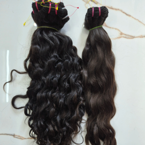 Extensiones de Cabello Humano Remy Indio Virgen |   Cutícula Completamente Alineada |   Negro Natural |   Extensiones de Larga Duración - Product Image 1