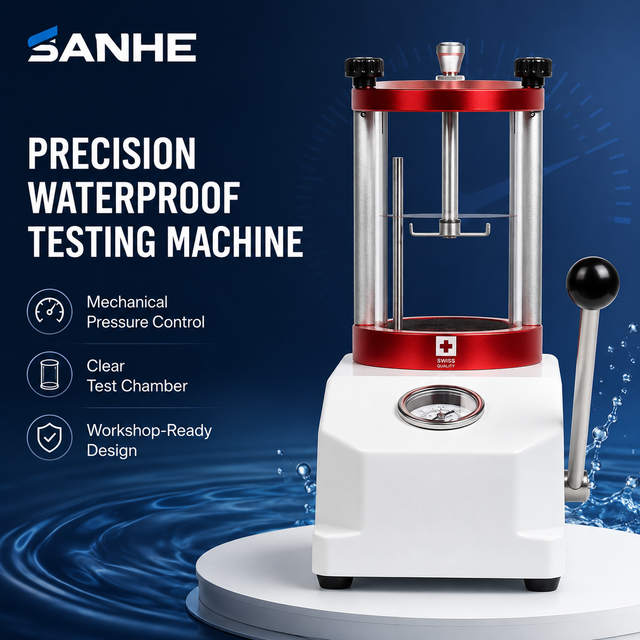 Waterproof Test Tool Stainless Steel Watch Case Resistance Pressure Tester Machine