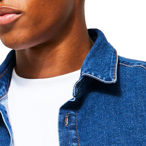 เสื้อเชิ้ตเดนิมแฟชั่นฤดูร้อนและฤดูใบไม้ผลิคุณภาพพรีเมียมสำหรับผู้ชาย ที่ได้รับความนิยมสูงสุดและเป็นที่ต้องการมากที่สุด - Product Image 6