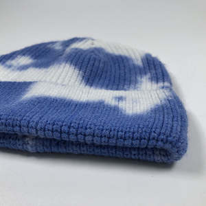 Bonnet d'hiver unisexe en acrylique tricoté à motif jacquard à pois, style tie-dye, spécial sport d'hiver, personnalisable, vente chaude - Product Image 3