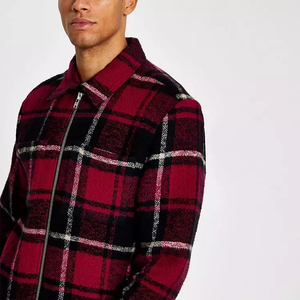 Chaqueta de Franela ARTIZ INTERNATIONAL al por Mayor, Chaqueta Deportiva de Poliéster/Algodón Ecológica, Cortavientos, con Capucha y Logotipo Delantero/Trasero para Hombre - Product Image 4