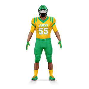 Uniformes de Fútbol Americano Premium Personalizados para Hombre, Talla Grande, Transpirables, de Manga Corta, Paquete de Entrenamiento, Totalmente Sublimados para Equipo - Product Image 4