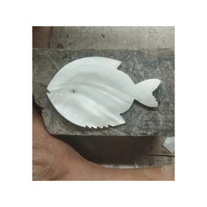 Cuchara Decorativa de Concha Marina Plateada de Lujo, Hecha con Conchas Reales para Decoración de Interiores y Suministro Internacional - Product Image 1