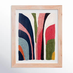 ผ้าทอศิลปะติดผนังแบบโมเดิร์นทำด้วยมือเครื่องมือสมัยใหม่สำหรับตกแต่งบ้าน - Product Image 1