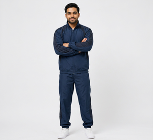 Ensemble veste coupe-vent et pantalon en nylon léger, personnalisable avec logo, pour détaillants de mode, faible MOQ, acheteurs américains - Product Image 2