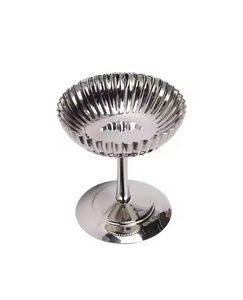 Juego de 3 Recipientes para Servir de Aluminio Dorado Pulido, Ecológico, para Frutas, Ensaladas - Product Image 3