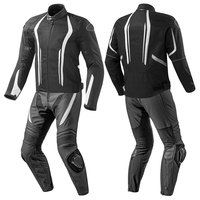 Traje de Motociclismo de Cuero para Hombre, Ligero, Transpirable, Resistente al Viento, Talla Grande, Personalizable, de Invierno, Secado Rápido, Protección Total