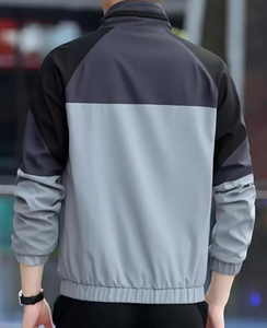 Vestes de chasse pour hommes 2026, très vendues, automne-hiver, en toile imperméable, col montant, décontractées, color-block, fermeture éclair intégrale, séchage rapide - Product Image 6