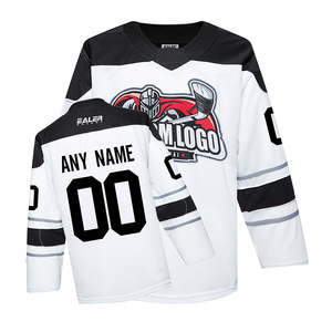 Camiseta de Hockey sobre Hielo, Camisetas de Práctica Personalizadas, Camiseta de Hockey Bordada, Ropa de Hockey sobre Hielo - Product Image 6