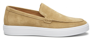 Mocasines Dlords Beige de Gamuza, Punta Redonda, Entresuela de EVA, Forro de Malla, Suela de Goma Antideslizante, Cómodos para Todas las Temporadas, Antiolor - Product Image 3