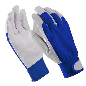 Gants de travail en cuir de chèvre personnalisés pour hommes et femmes, antidérapants, usage général pour la maison, les sports de plein air, le cyclisme - Product Image 6