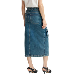 Wholesale New Style For Girls Denim Skirts Best Fashion High Quality New Design Cotton Denim Skirts For Sale Made In Pakistan - Product Image 1