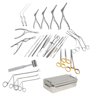 Ensemble de rhinoplastie ORTHO GENIX Gruber de 32 pièces, instruments de chirurgie générale en acier inoxydable, boîte de stérilisation manuelle, réutilisable, CE - Product Image 5