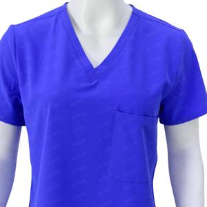 Uniformes de Hospital Ecológicos, Traje Quirúrgico Médico de Dos Piezas para Mujer, Personalizable con Logotipo y Color para Profesionales - Product Image 3