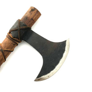 Hache Tomahawk à double lame en acier inoxydable de qualité supérieure, manche en bois de rose, avec étui, vente chaude, pour bricolage - Product Image 2