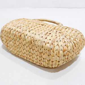 Eco-Friendly Seagrass Rectangle Multifunction <b>Straw</b> Flower Gift <b>Basket</b> Handmade Rustic Creative Woven Portable - Product Image 3