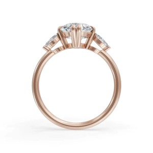 Bague en diamant de qualité supérieure, bijoux brillants et étincelants pour femmes et hommes, luxe, fiançailles, mariage, fête, disponible à la vente - Product Image 1
