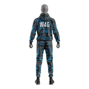 Men's Breathable Four Way Stretch Eco Friendly Hooded Zip Tracksuit <b>Jacket</b> with 2 in 1 Design Towel Loop & Split Hem Tracksuits - Product Image 5