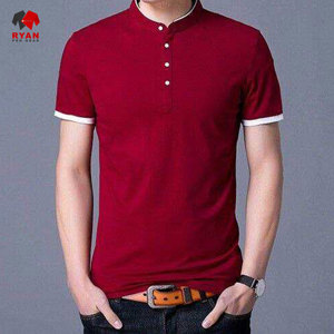 Chemises polo personnalisées Ryan Pro Gear pour hommes, style pull, avec logo personnalisé, design OEM - Product Image 1