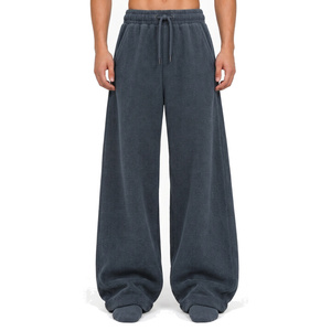 Pantalones Jogger Holgados de Algodón Grueso de Marca Privada para Hombre, Estilo Urbano - Product Image 4