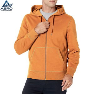 Sudadera con capucha de algodón con cremallera completa para hombre, tela suave, informal, cómoda, estilo urbano, nuevo modelo, ropa casual. - Product Image 5