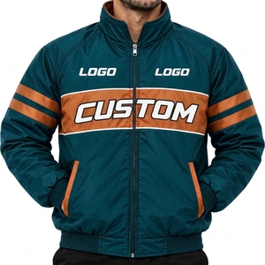 Chaqueta de Motociclista para Hombre, Estilo Moderno 2022, Personalizada con Logotipo, Chaqueta de Carreras de Primera Calidad - Product Image 1