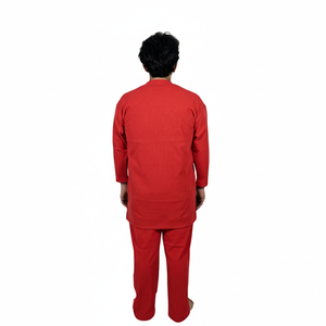 ชุดเสื้อยืดและกางเกงขายาวสีพื้น ระบายอากาศได้ดี ดีไซน์โดดเด่น คุณภาพพรีเมียม - Product Image 5