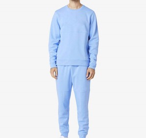 Ensembles de survêtements molletonnés deux pièces en coton épais 100 % pour hommes, coupe oversize, style streetwear hiver, vente en gros - Product Image 6