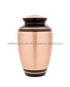 Urnas Funerarias Decorativas de Latón Hechas a Mano para Adultos, Urnas para Hombres y Mujeres, Urnas Funerarias de Alta Calidad - Product Image 1