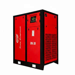 Compresseur à vis DEW DEW-DS30, machine industrielle fixe refroidie par air, alimentation 220V AC, type lubrifié, composants PLC - Product Image 3