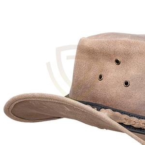 Sombrero de Vaquero Deportivo Unisex de Verano de Alta Calidad, Nuevo Sombrero de Vaquero de Cuero Brillante a la Moda con Logotipo Personalizado - Product Image 5
