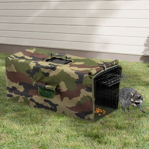 Cubierta para Jaula de Trampas de Animales Vivos de 32 Pulgadas para Rescate Humano de Mapaches, Gatos, Armadillos, Opossums y Ratas - Equipo de Cría de Animales al Aire Libre - Product Image 2