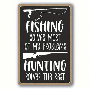 CIFbuy Targa in Alluminio Vintage Rustica 8x12 Pollici, Decorazione Murale in Legno per Bar, Garage, Man Cave, TikTok, per Servizio Ritiro Temu - Product Image 2