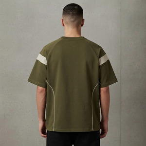 Camiseta Hip Hop Extra Grande, 220g, 100% Algodón, Transpirable, Ecológica, Personalizada con Estampado y Bordado, Holgada, Tallas Grandes para Hombre - Product Image 6
