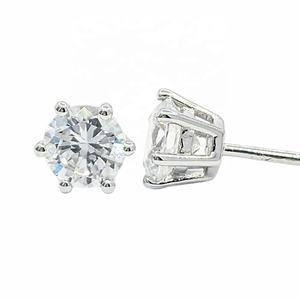 Mayoristas de alta calidad 925 plata esterlina 1ct solitario rodio plateado moda lujo 925 conjuntos de joyas de plata para mujeres - Product Image 5