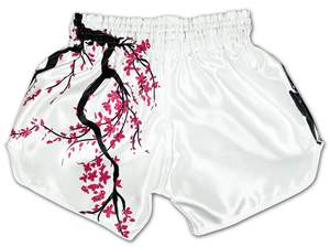 Pantalones Cortos de Muay Thai Sublimados Personalizados, Ropa de Entrenamiento de Boxeo de Satén, Pantalones Cortos Deportivos Unisex para Artes Marciales - Product Image 4