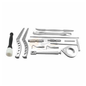 Ensemble d'instruments orthopédiques Austin Moore et Thompson, outils chirurgicaux de haute précision pour l'arthroplastie de la hanche, en acier inoxydable durable - Product Image 1