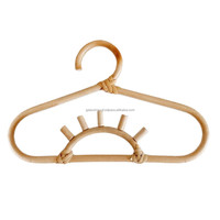 Galaximex Porte-manteau en rotin pour vêtements d'enfants, organisateur de salle de bain, support suspendu pour vêtements et chapeaux, en plastique recyclé, multifonctionnel et détachable